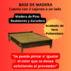BASE DE MADERA "INDIVIDUAL"