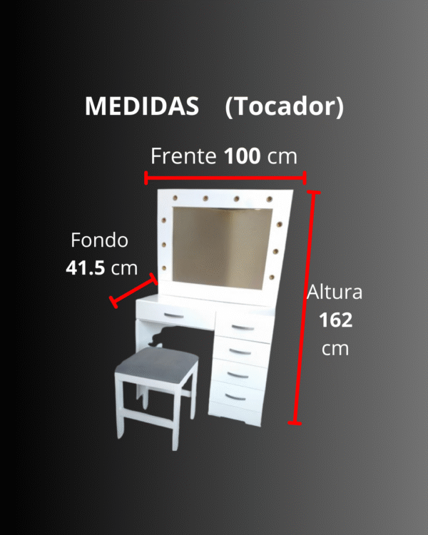 TOCADOR "HOLLYWOOD"