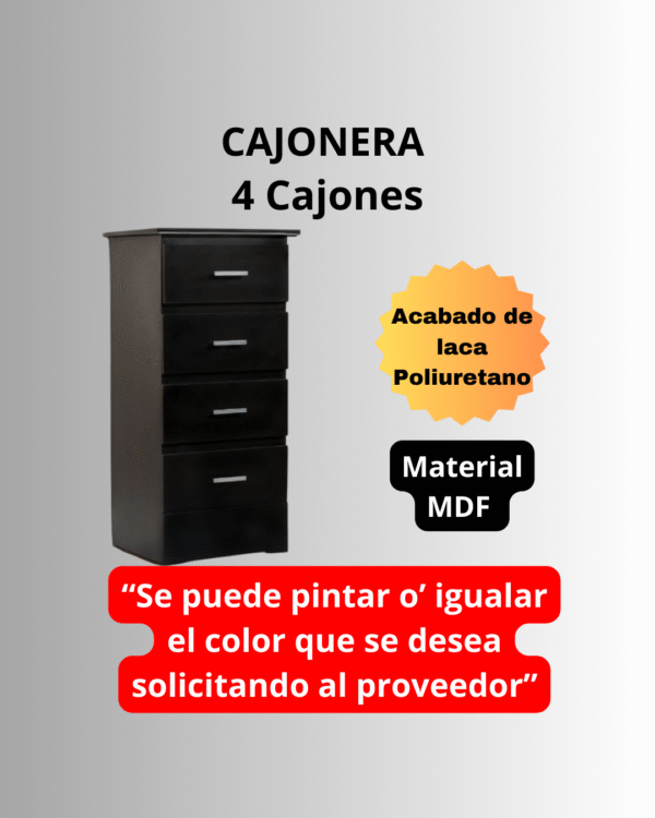 CAJONERA DE 4 CAJONES "ORGANIZADOR ANY"
