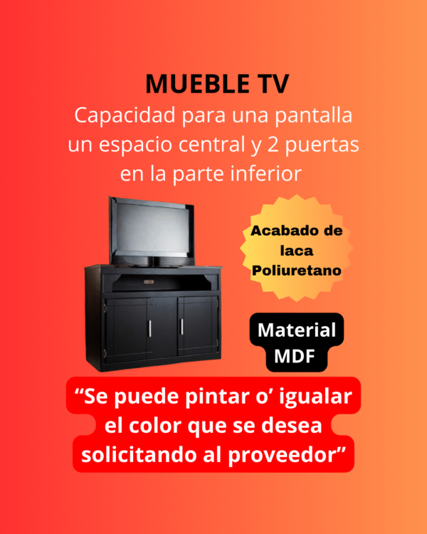 Mueble TV 2 puertas (Mediano)