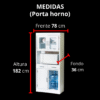 PORTA-GARRAFON "ALACENA MULTIFUNCIONAL ITALY"